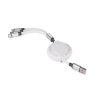 B09151/ usb datove kabely s 3 koncovkami,USB typu C, Lightning (iPhone) a micro USB/ reklamní usb dárky, kabely, usb rozbočovače a další potřeby pro práci s PC