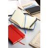 B17529 04m|Zápisník A6|Blok A6|Notes A6|Reklamní potisk|Reklamní předměty s potiskem i bez potisku|červený zápisník s červenou záložkou