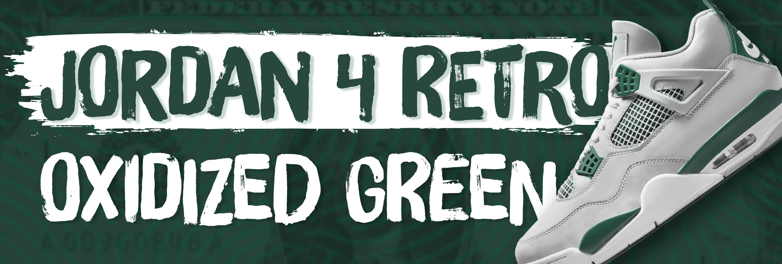 Jordan 4 Retro Oxidized Green