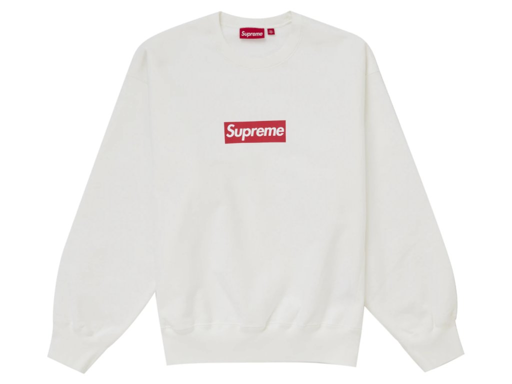 Supreme ボックスロゴ スウェット Supreme Washed Box Logo Crewneck 