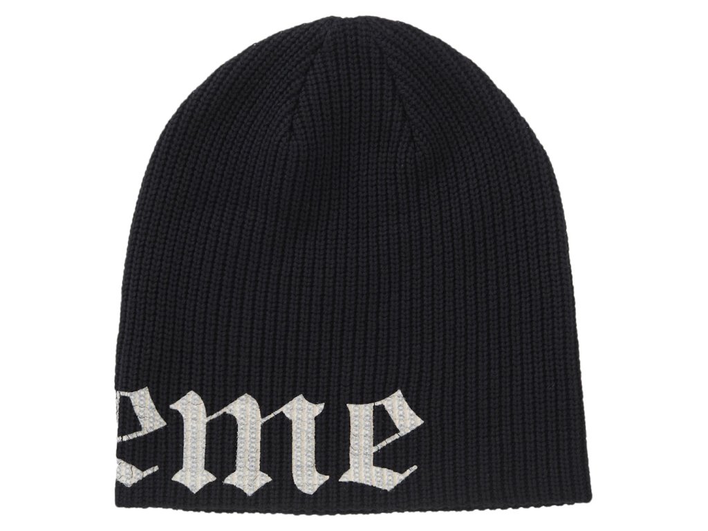 supreme Old English Printed Beanie 新品未使用 Supreme Old English Printed Beanie Black - SS25 - US