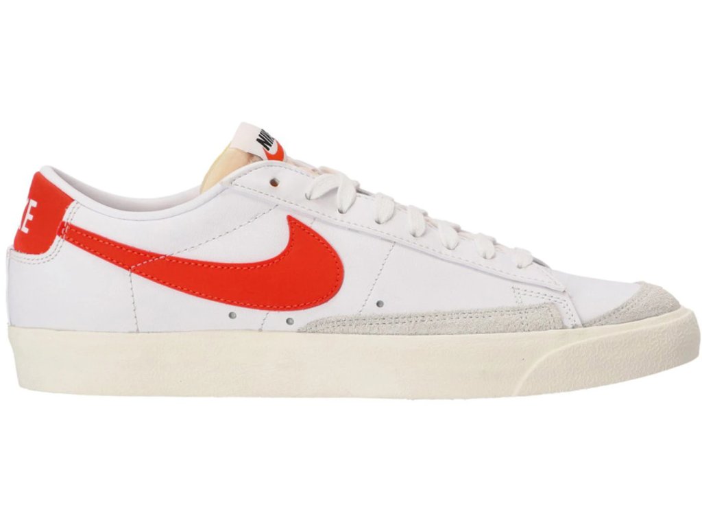 tenisky a boty nike blazer low 77 vintage white team orange panske damske DA6364-104 1