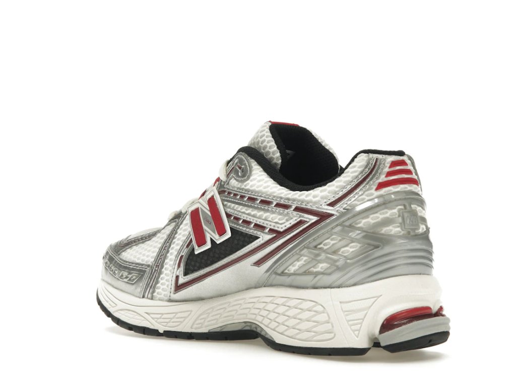 New Balance 1906R Silver Classic Crimson - ADONIO