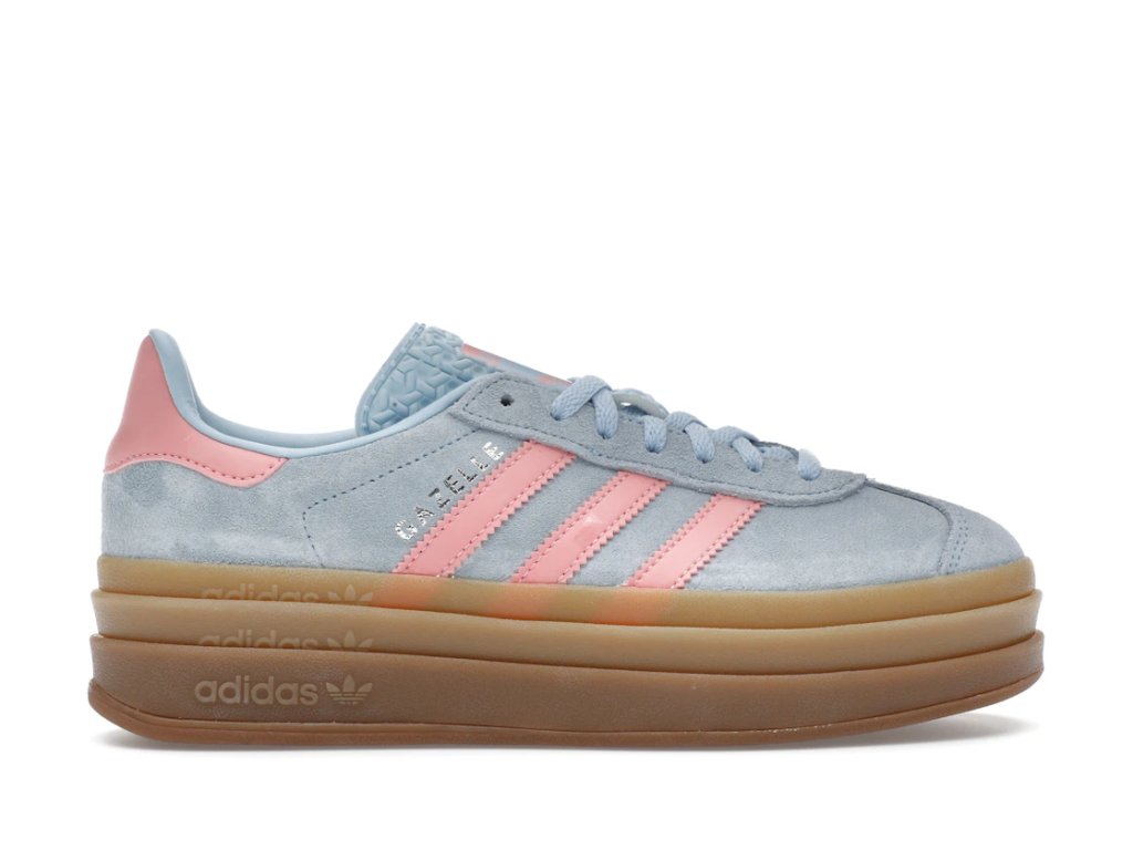 ★Adidas★GAZELLE BOLD PINK BLUE JQ7777 JQ7776 adidas Gazelle Bold Womens Sneaker, Pink Glow Victory Blue