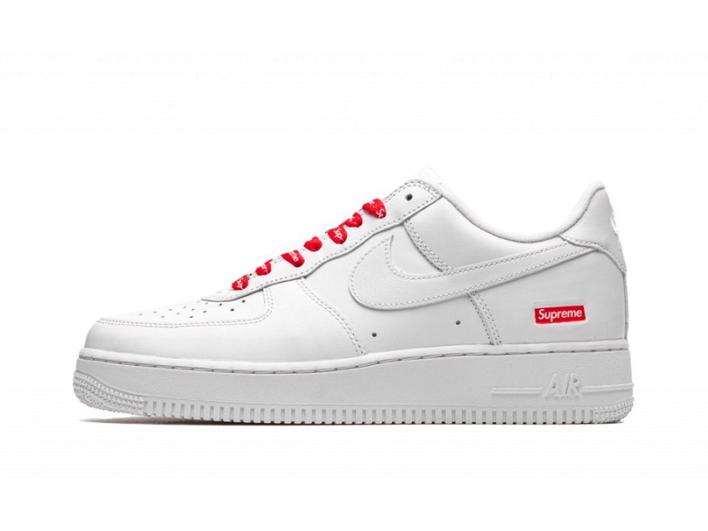 Nike Air Force 1 Supreme White - ADONIO