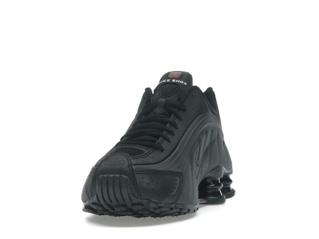 Nike Shox R4 Black Bright Crimson - ADONIO
