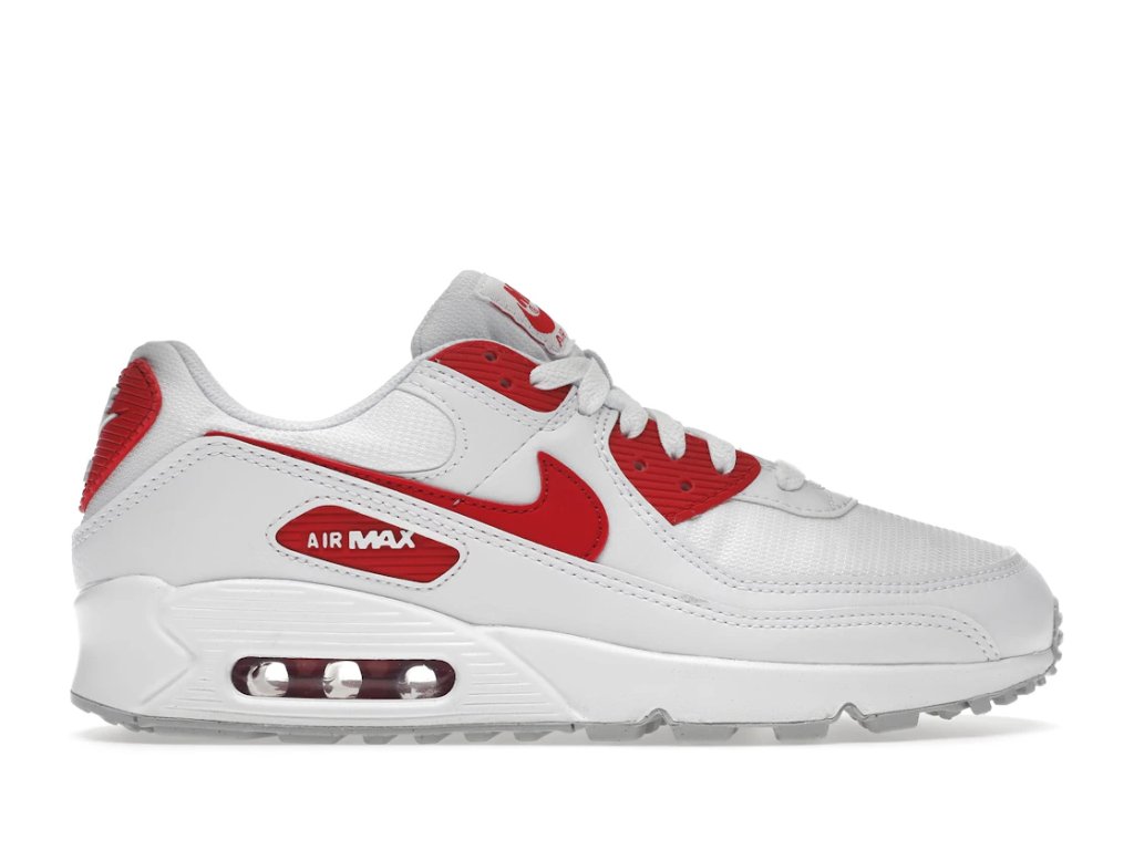 Nike Air Max 90 White University Red ADONIO