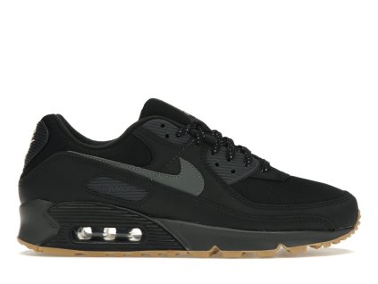 tenisky a boty nike air max 90 black smoke grey gum reflective panske damske FV0387-001 1