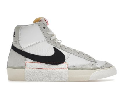 tenisky a boty nike blazer mid 77 pro club white black light bone summit white panske damske DQ7673-100 1