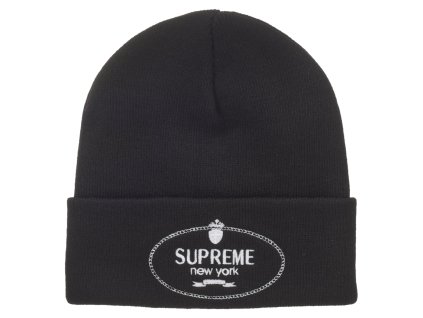 Supreme Overdyed Beanie (SS25) Metallic Black - ADONIO