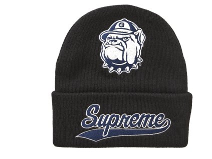 Supreme Overdyed Beanie (SS25) Metallic Black - ADONIO