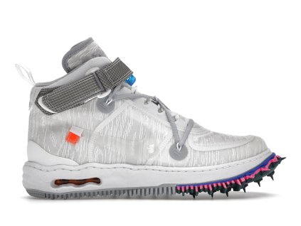 tenisky a boty nike air force 1 mid off-white white panske damske DO6290-100 1