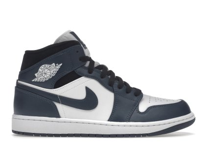 tenisky a boty air jordan 1 mid dark teal panske damske 554724-411 1