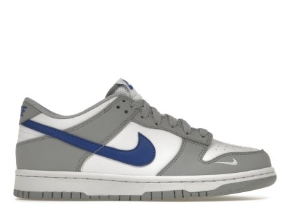 tenisky a boty nike dunk low white grey royal gs panske damske FN3878-001 1