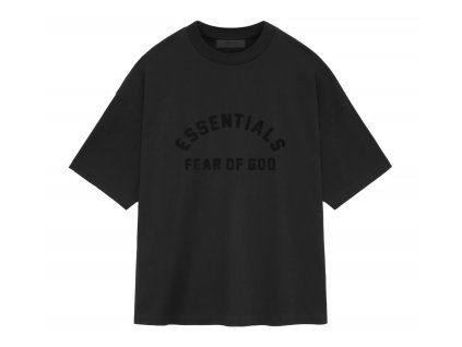 tenisky a boty fear of god essentials core collection heavy ss tee black panske damske 125SU242000F 1