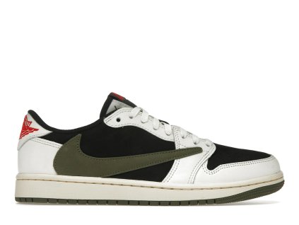 tenisky a boty air jordan 1 low travis scott olive w panske damske DZ4137-106 1