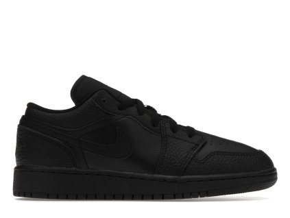 tenisky a boty air jordan 1 low allblack gs panske damske 553560-091 1