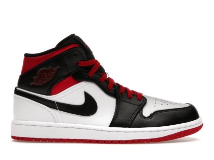 tenisky a boty jordan 1 mid black toe white gym red panske damske DQ8426-106/DQ8423-106 1