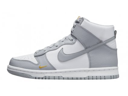 Nike Dunk High White Grey 1