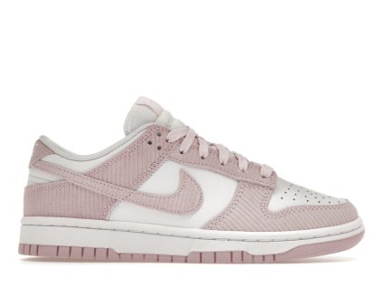 tenisky a boty nike dunk low pink corduroy w panske damske FN7167-100 1