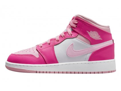 Air Jordan 1 Mid Fierce Pink 1