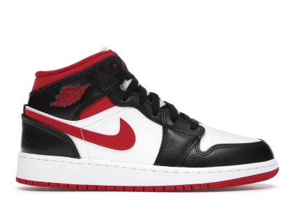 tenisky a boty air jordan 1 mid gym red black white gs panske damske DJ4695-122 1