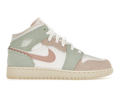 tenisky a boty air jordan 1 mid se pink oxford gs panske damske DZ5361-100 1