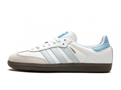 adidas samba og white halo blue 1