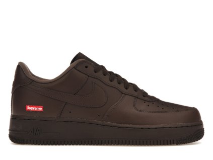 tenisky a boty nike air force 1 low supreme baroque brown panske damske CU9225-200 1