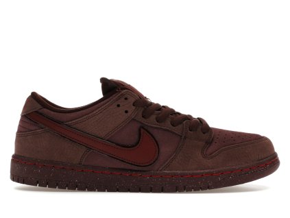 tenisky a boty nike sb dunk low city of love burgundy crush panske damske FN0619-600 1