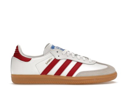 tenisky a boty adidas samba og white burgundy gum panske damske IF3813 1