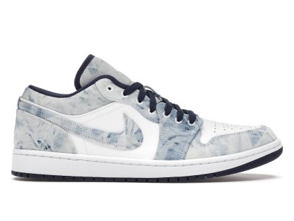 tenisky a boty air jordan 1 low washed denim panske damske CZ8455-100 1