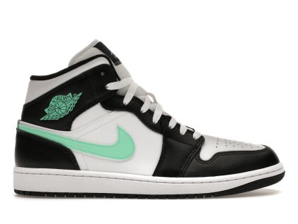 tenisky a boty air jordan 1 mid green glow panske damske DQ8426-103/DQ8423-103 1