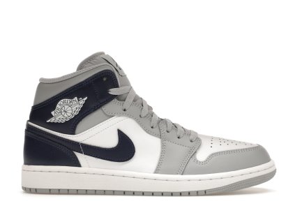tenisky a boty air jordan 1 mid wolf grey midnight navy panske damske DQ8426-104 1