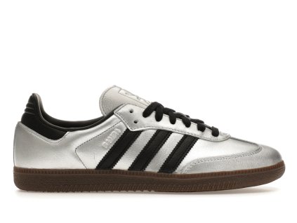 tenisky a boty adidas samba og silver metallic black gum panske damske JI4218 1