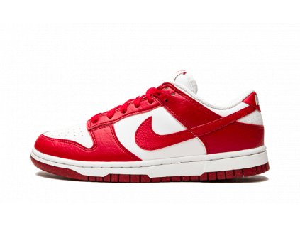 nike dunk low next nature white gym red 1