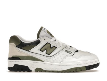 tenisky a boty new balance 550 white dark olivine panske damske BB550DOB 1