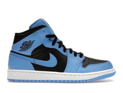tenisky a boty jordan 1 mid university blue black panske damske DQ8426-401/DQ8423-401 1