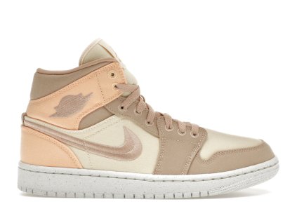 tenisky a boty jordan 1 mid se canvas khaki w panske damske DV0427-102 1