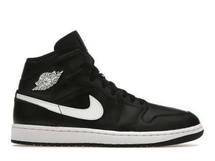 tenisky a boty jordan 1 mid black white w panske damske DV0991-001 1