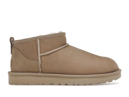 tenisky a boty ugg classic ultra mini boot sand w panske damske 1116109-SAN 1