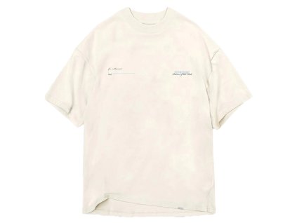 tenisky a boty represent patron of the club t-shirt flat white panske damske MLM488-477 1