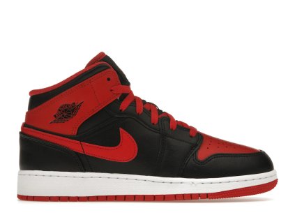 tenisky a boty jordan 1 mid alternate bred 2022 gs panske damske DQ8423-060 1