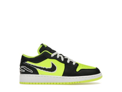 tenisky a boty jordan 1 low se black cat volt gs panske damske DX6666-701 1