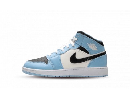 air jordan 1 mid ice blue gs 1