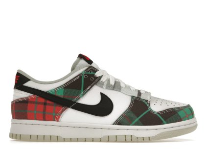 tenisky a boty nike dunk low tartan plaid gs panske damske DV8919-100 1