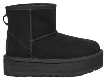 tenisky a boty ugg classic mini platform boot black gs panske damske 1143700K-BLK 1