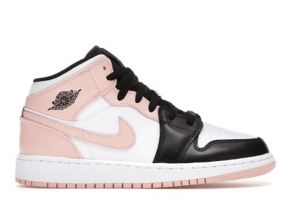 tenisky a boty jordan 1 mid arctic orange black toe gs panske damske 554725-133 1