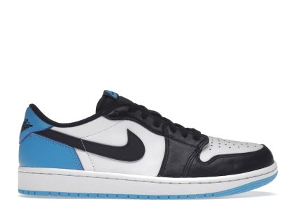 tenisky a boty jordan 1 retro low og black dark powder blue panske damske CZ0790-104 1