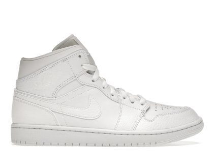 tenisky a boty air jordan 1 mid triple white 2022 panske damske 554724-130 1
